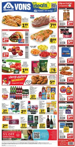 Preview of Vons weekly ads valid from 08/05/2026