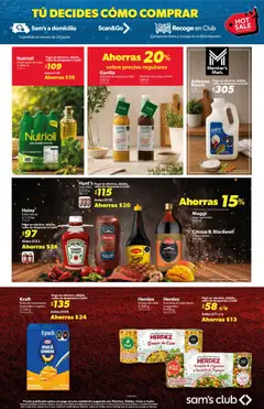 Vista previa de Sam's Club Hot Sale, nuevo folleto de la tienda, válido en México a partir del 25.05.2026 | Página: 25 | Productos: Queso, Aceite, Pasta, Sobre