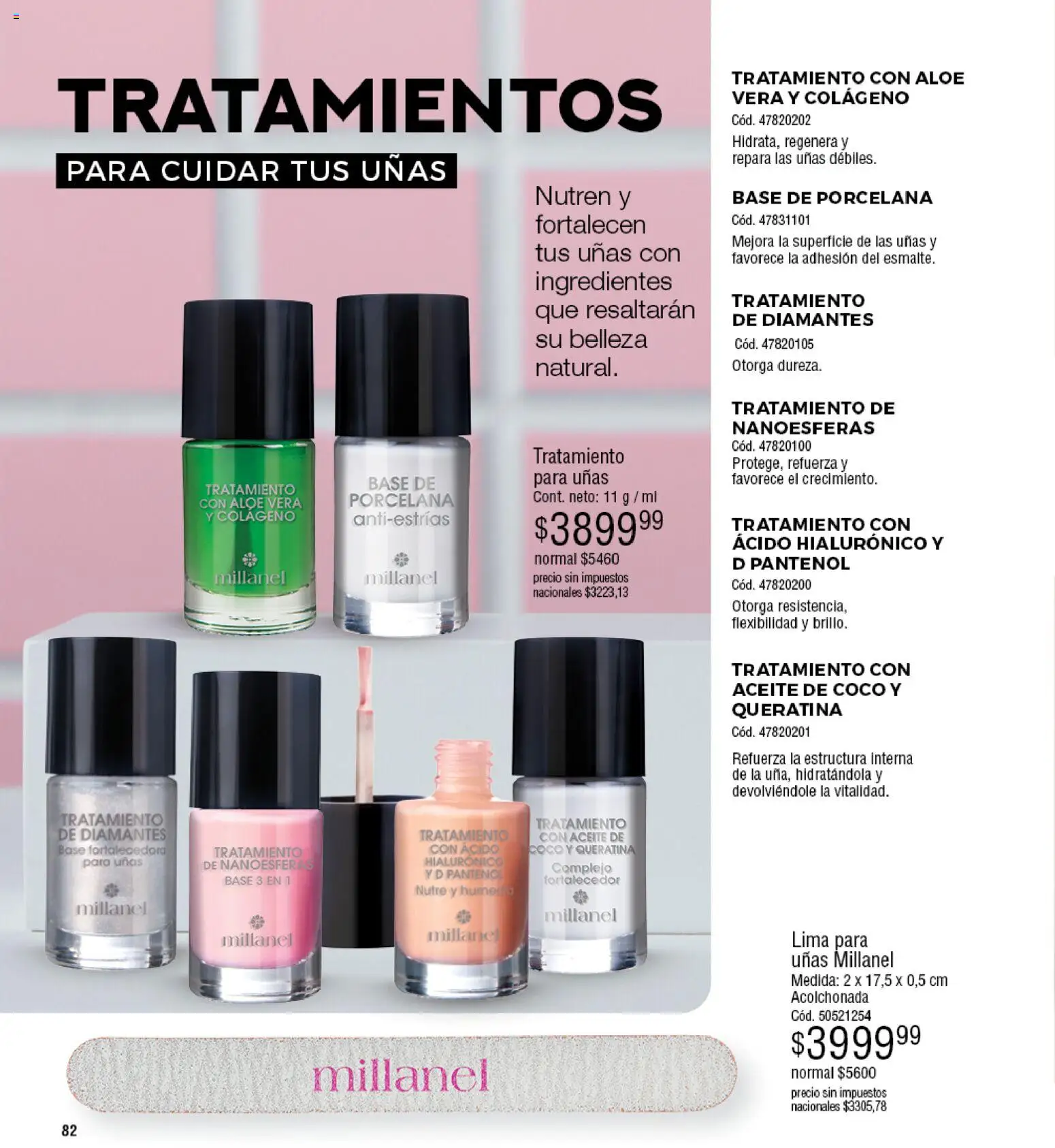 Millanel - Catálogo │ válido desde el 25.05.2026 | Página: 82 | Productos: Aceite, Lima