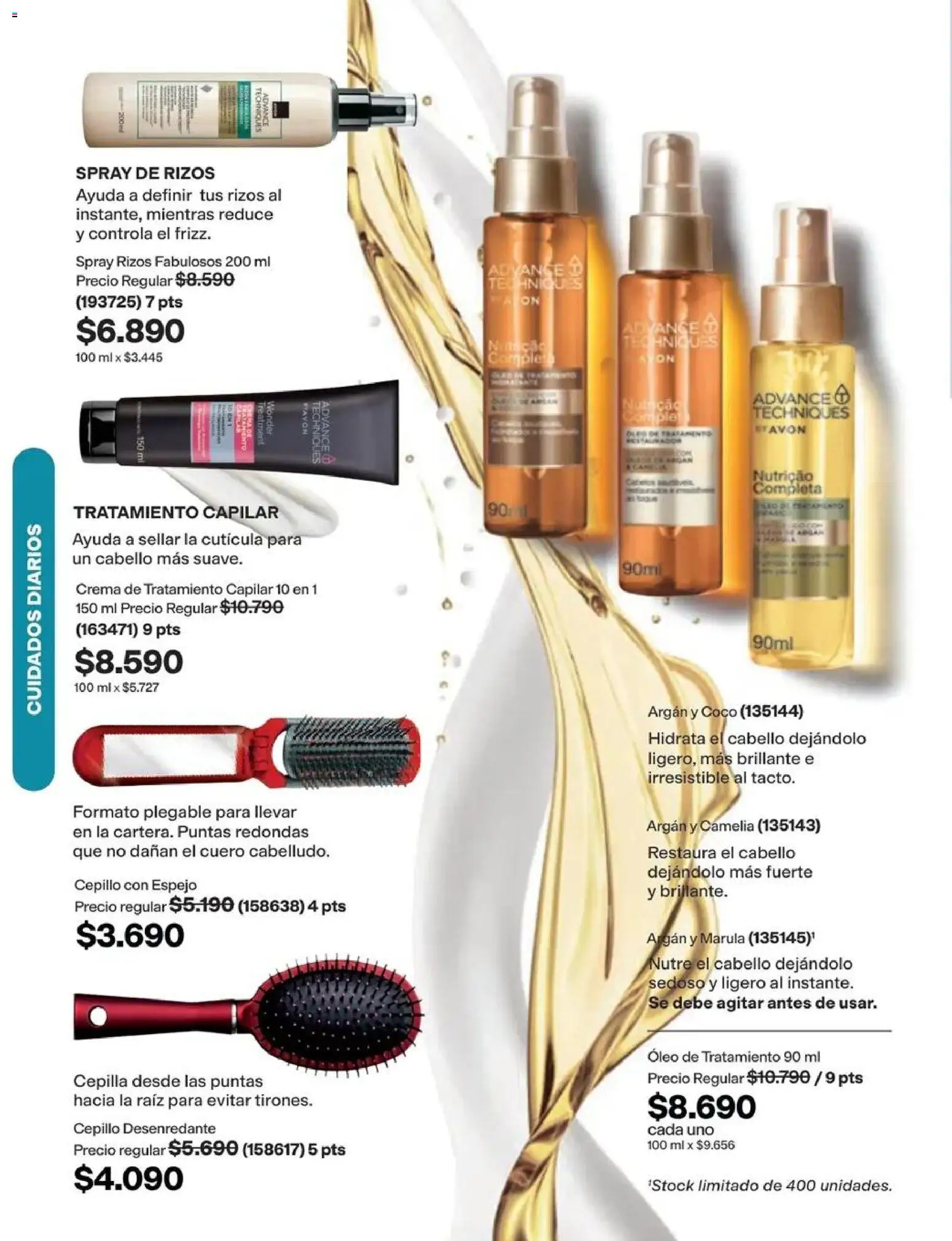 Catálogo Avon Campaña 14 │ válido desde el 15.09.2026 | Página: 117 | Productos: Coco, Espejo, Cepillo, Crema