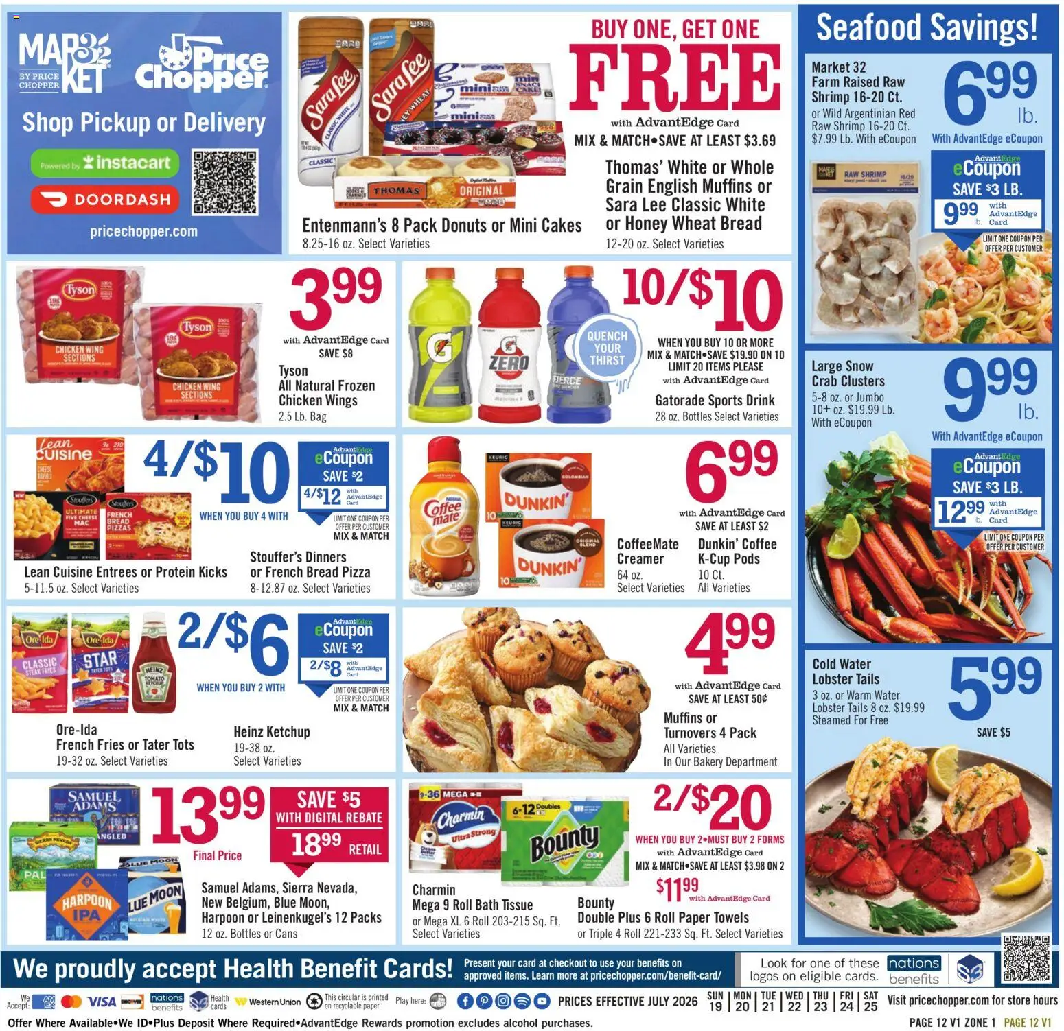 Price Chopper Weekly Ad - valid from 07/19/2026 | Page: 12