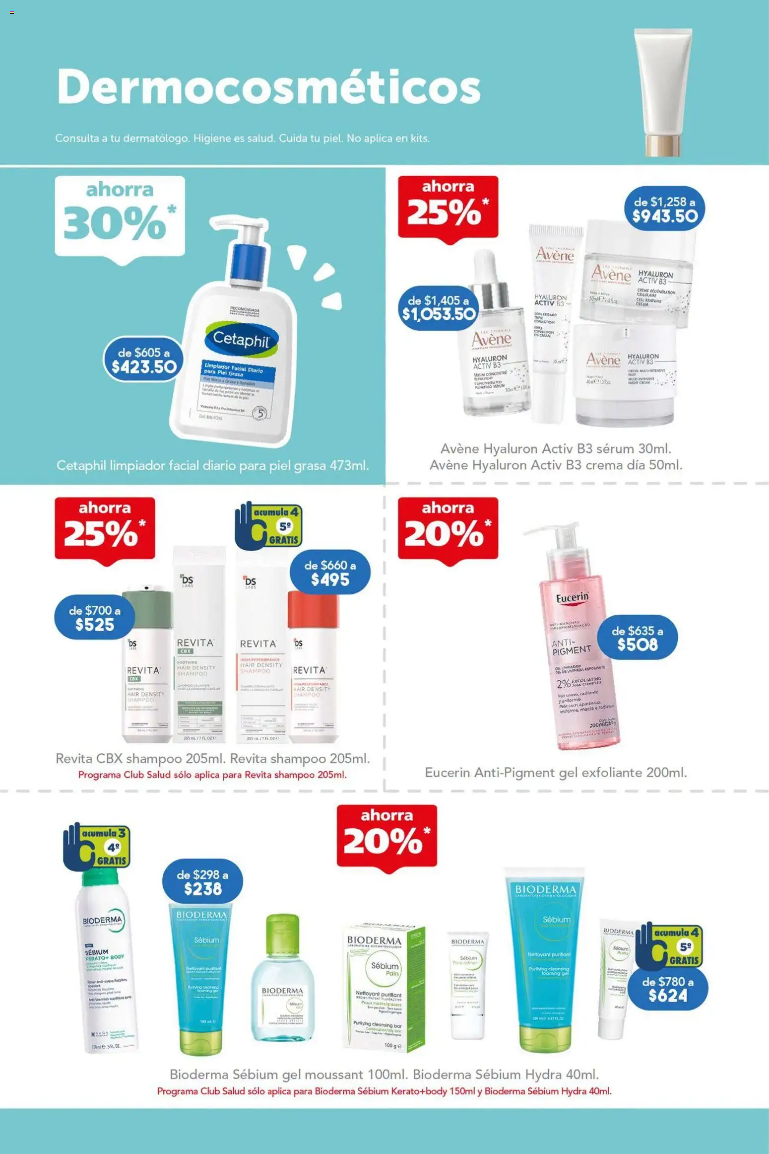 Nuevas ofertas de Farmacia San Pablo válidas en toda la República Mexicana desde el 20/09/2026. ¡Encuentra las mejores ofertas en Farmacia San Pablo catálogo! | Página: 10 | Productos: Crema, Exfoliante, Limpiador, Shampoo