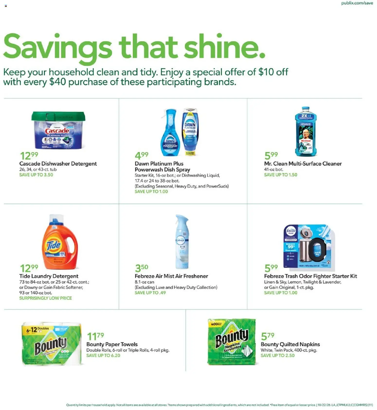 Publix Weekly Ad - valid from 10/21/2026 | Page: 11