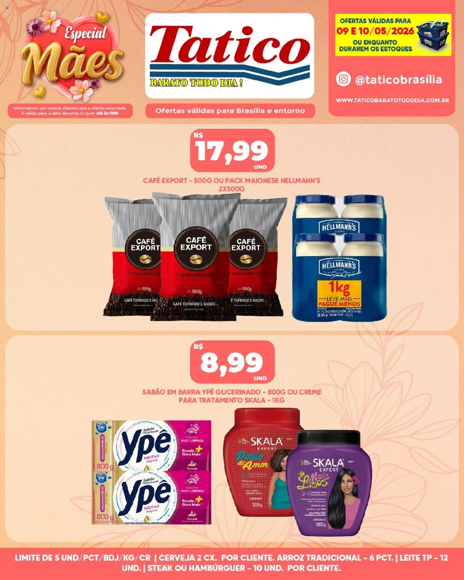 Tatico Folheto - válido de 11.05.2026 | Página: 25 | Produtos: Sabão em barra, Sabão, Cerveja, Arroz