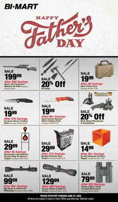 Preview of Bi-Mart weekly ads valid from 02.06.2026