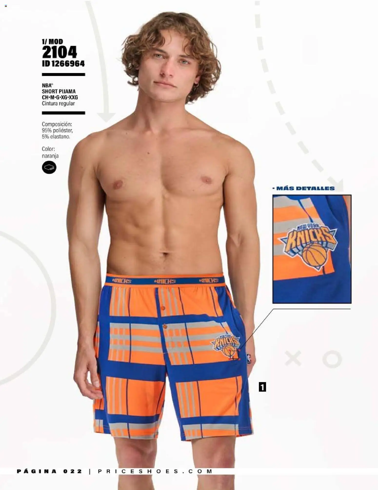 Nuevas ofertas de Price Shoes válidas en toda la República Mexicana desde el 01/09/2026. ¡Encuentra las mejores ofertas en Price Shoes catálogo NBA! | Página: 22 | Productos: Pijama, Short