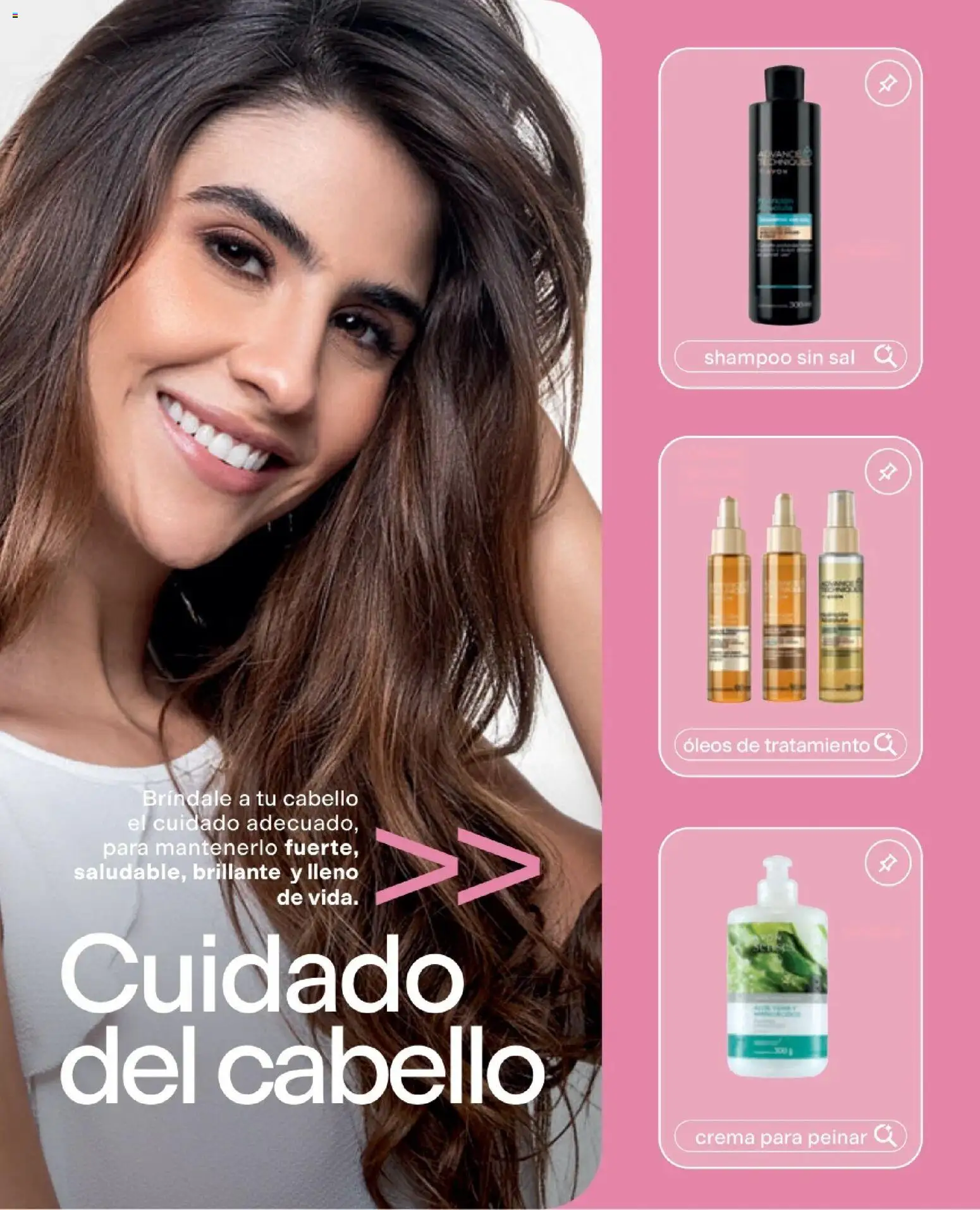 Catálogo Avon válido desde 15/09/2026 | Página: 159 | Productos: Shampoo, Sal, Crema