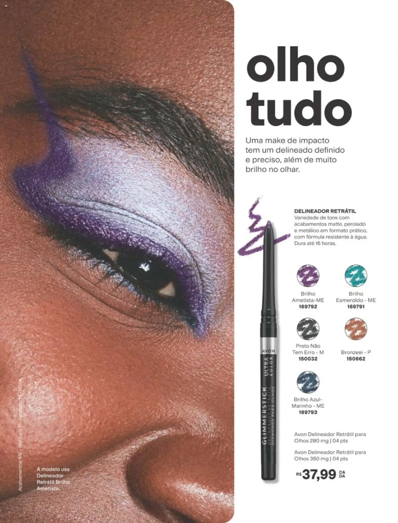 Avon Folheto - válido de 19/07/2026 | Página: 144 | Produtos: Delineador