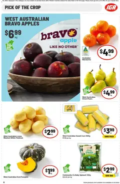 Preview of IGA catalogue WA Medium Metro - valid from 20.05.2026 | Page: 7 | Products: Apples, Mandarins, Potatoes, Bag