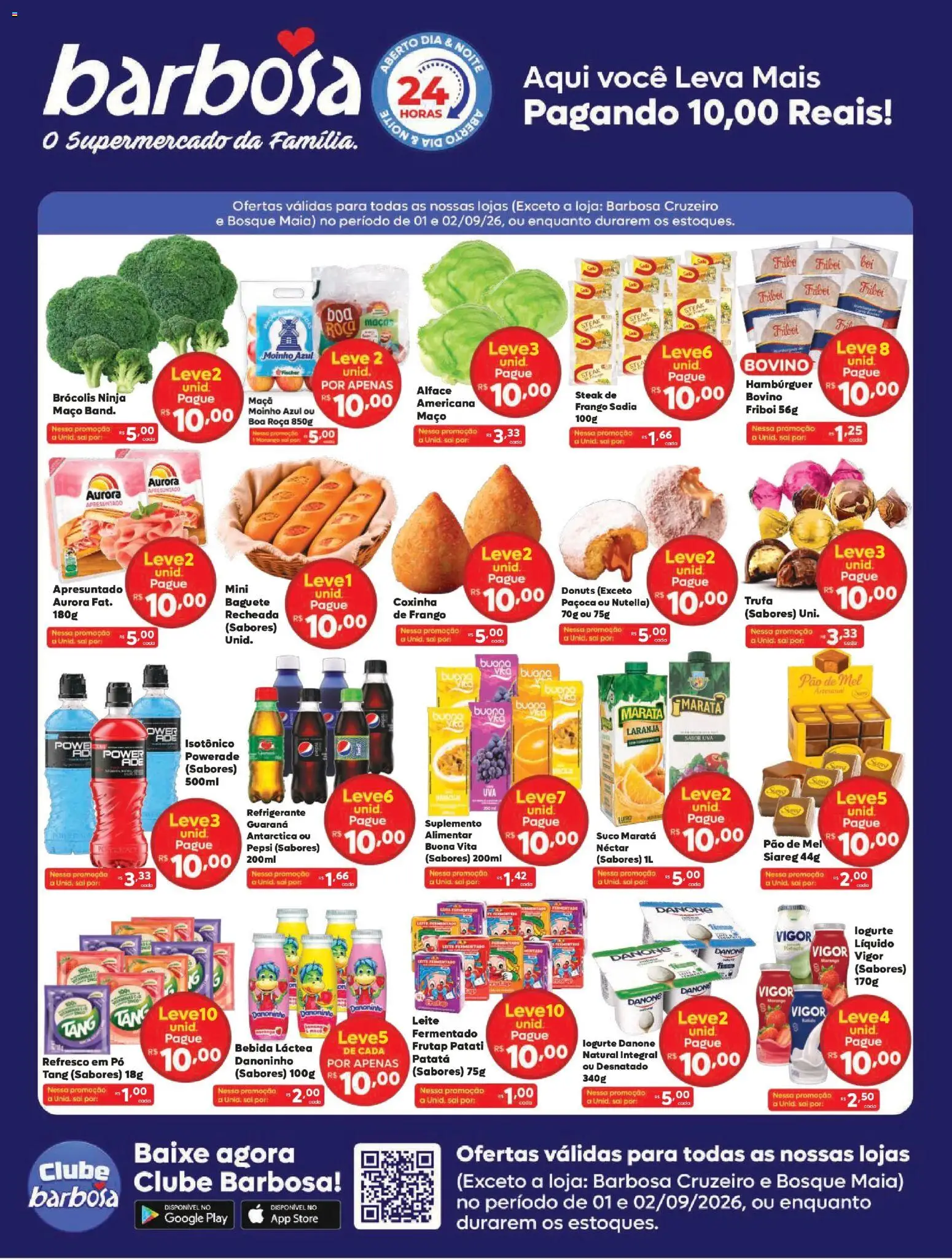 Barbosa Supermercados Folheto - válido de 01/09/2026 | Página: 2 | Produtos: Coco, Moranga, Leite, Alface