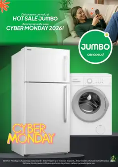 Vista previa Jumbo - Cyber Monday aviso válido desde el 08/10/2026