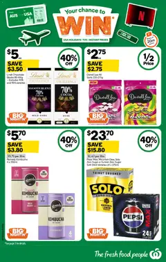 Preview of Woolworths catalogue - valid from 27.05.2026 | Page: 8 | Products: Pepsi, Passionfruit, Sugar, Lemon