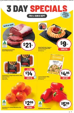 Preview of IGA 3 Day Specials Zuccoli - valid from 04/09/2026