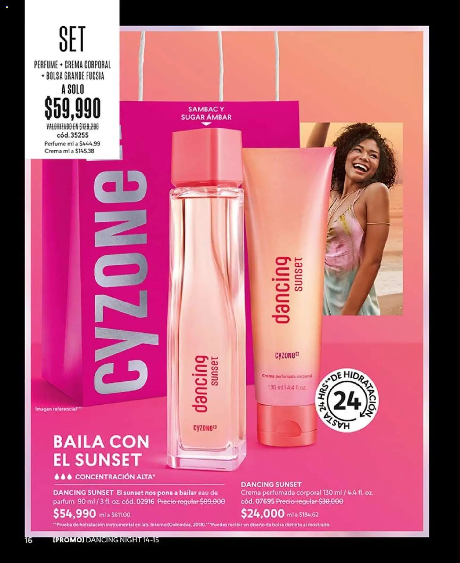 CyZone revista - valida desde el 10/08/2026 | Página: 16 | Productos: Crema, Bolsa, Perfume