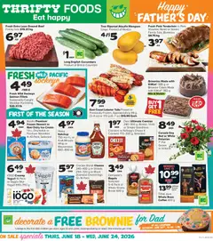 Preview of Thrifty Foods weekly flyer / circulaire from shop Thrifty Foods valid from 18.06.2026