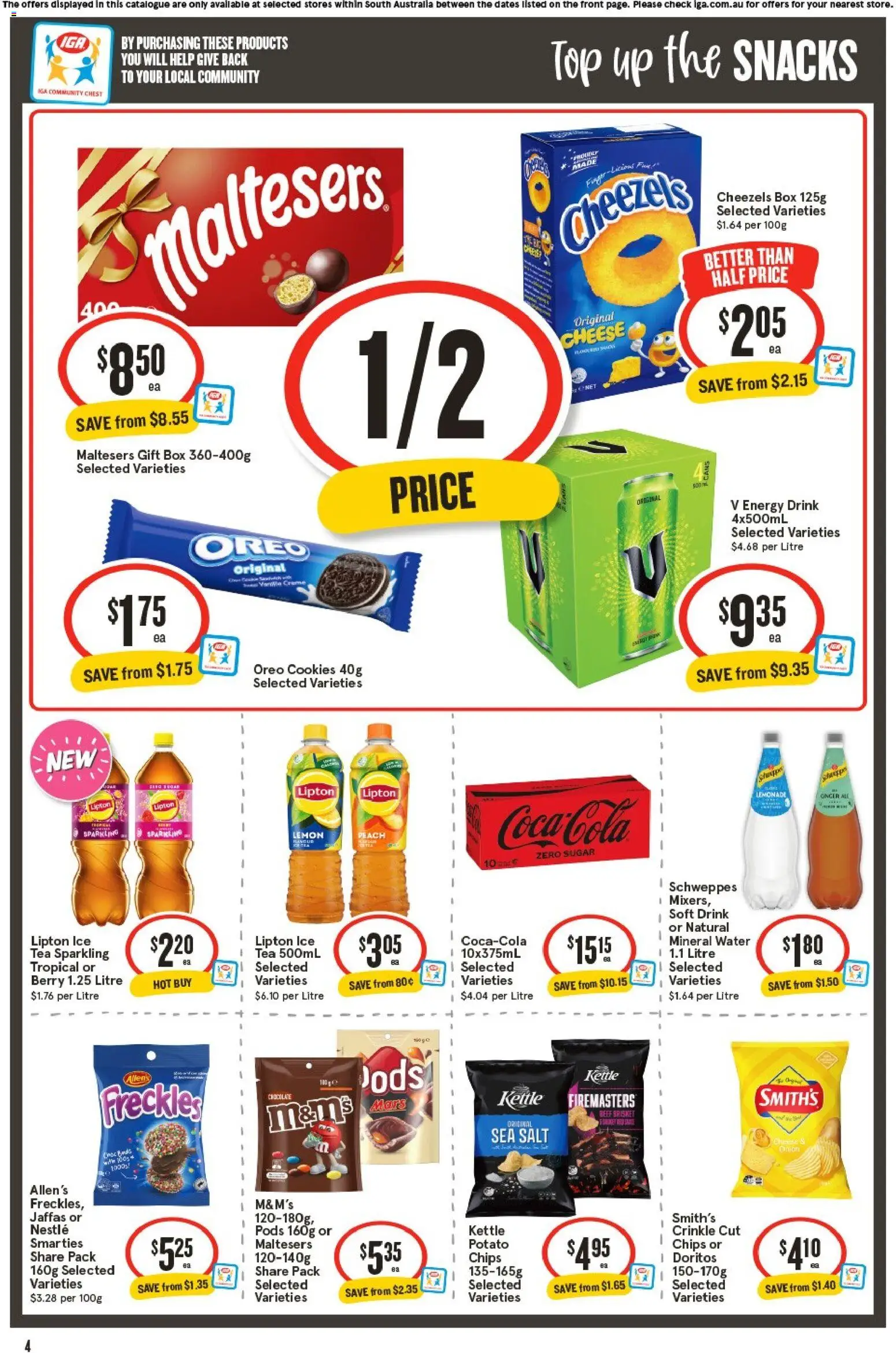 IGA catalogue - valid from 12/08/2026 | Page: 5 | Products: Box, Cheese, Lemon, Kettle