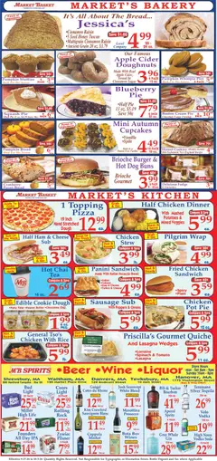 Preview of Market Basket weekly ads valid from 09/27/2026 | Page: 8 | Products: Brioche, Bourbon, Cream, Dough