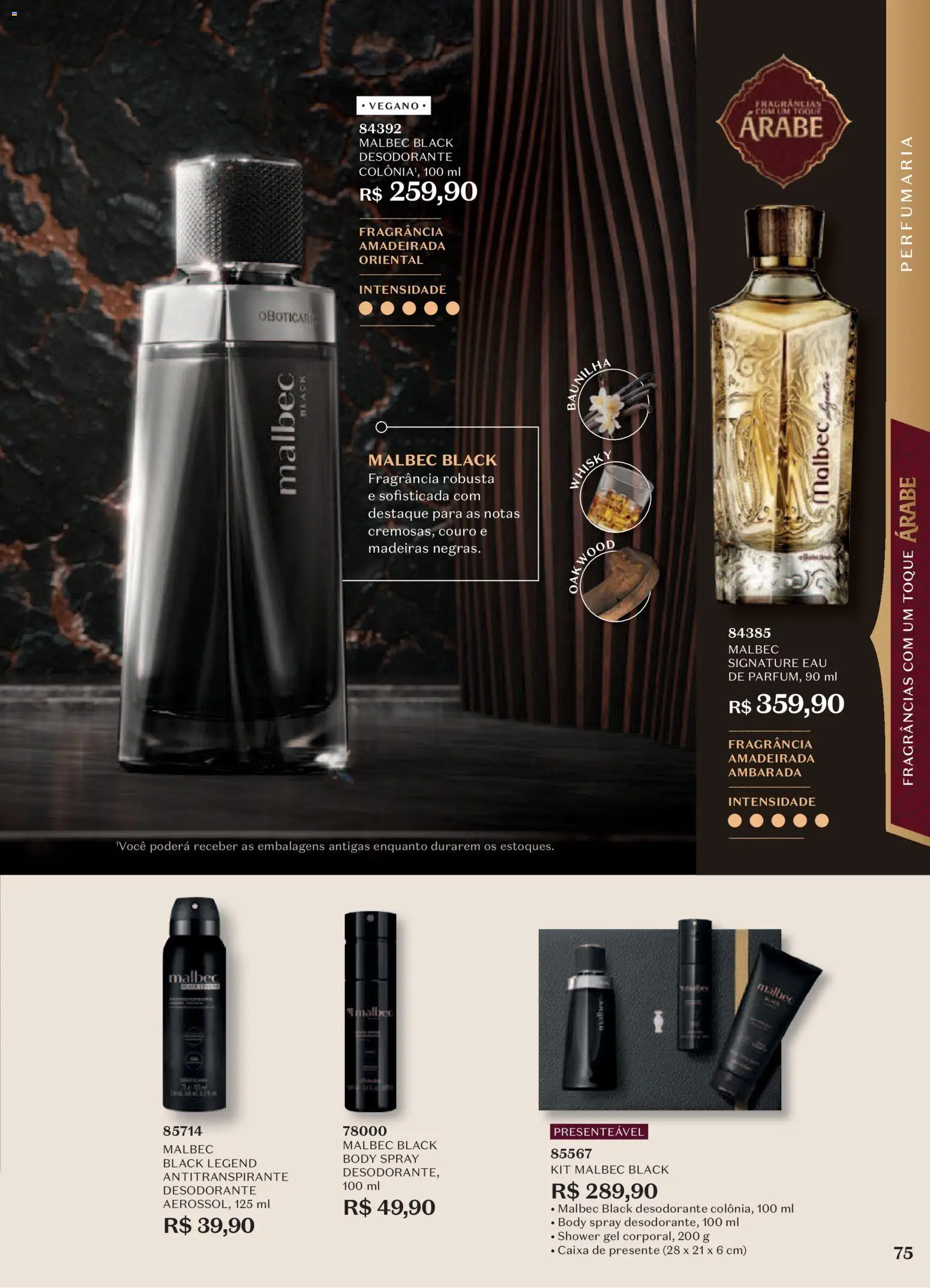 O Boticário Folheto - válido de 29/06/2026 | Página: 79 | Produtos: Fragrância, Madeiras, Whisky, Desodorante