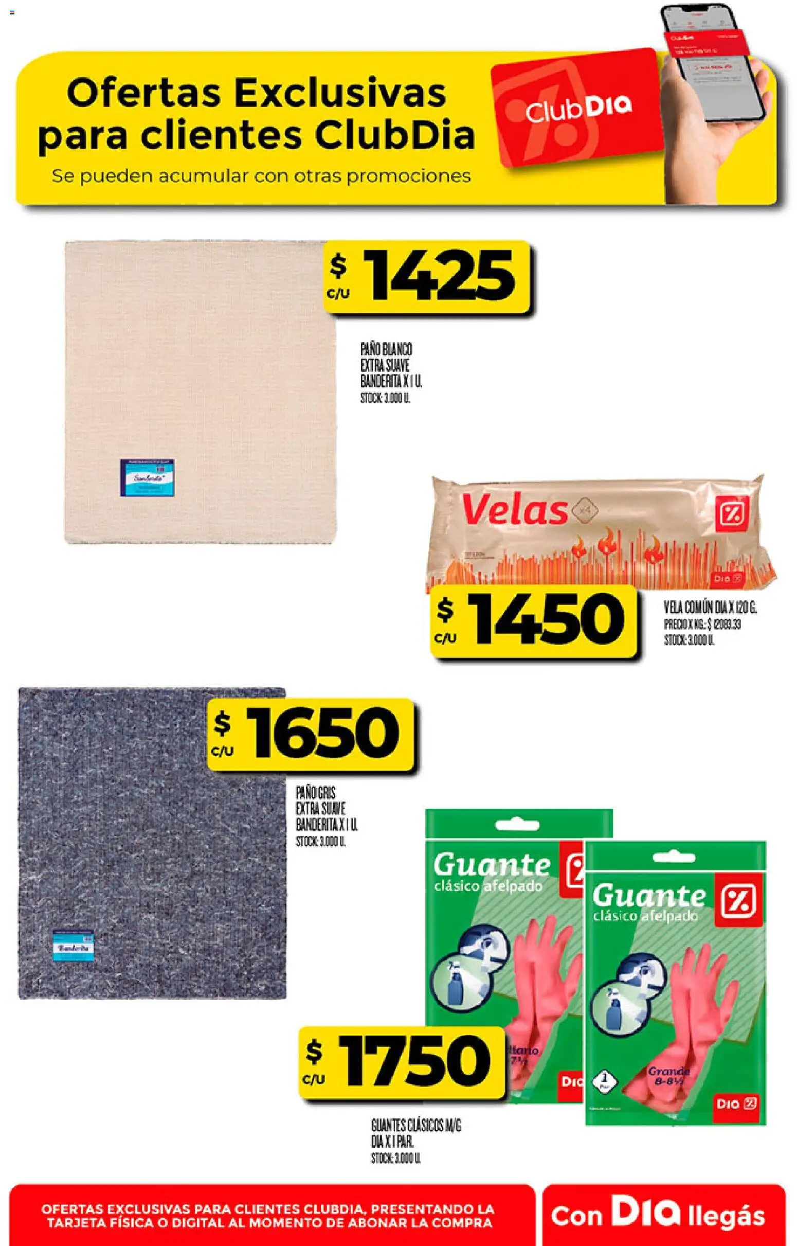 Supermercado DIA Ofertas │ válido desde el 19/08/2026 | Página: 28 | Productos: Vela, Guante, Velas, Guantes