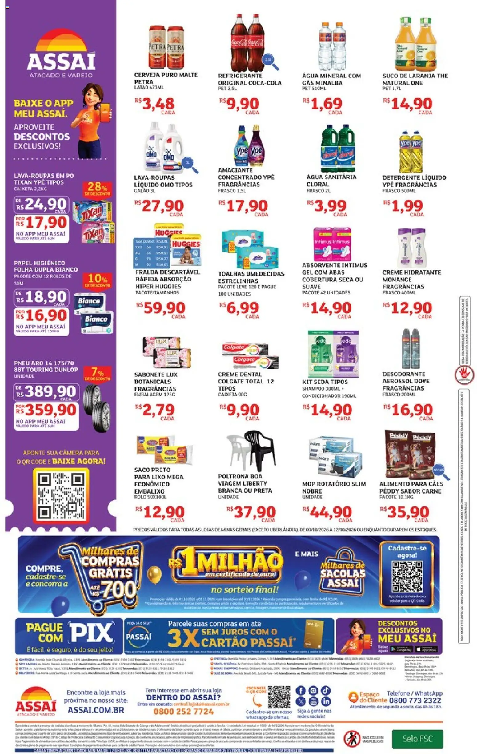 Assaí Atacadista Folheto - válido de 09/10/2026 | Página: 2