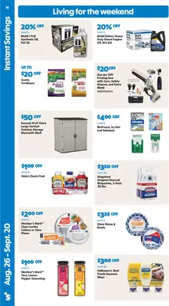 Preview of Sam's Club weekly ads valid from 08/26/2026 | Page: 16