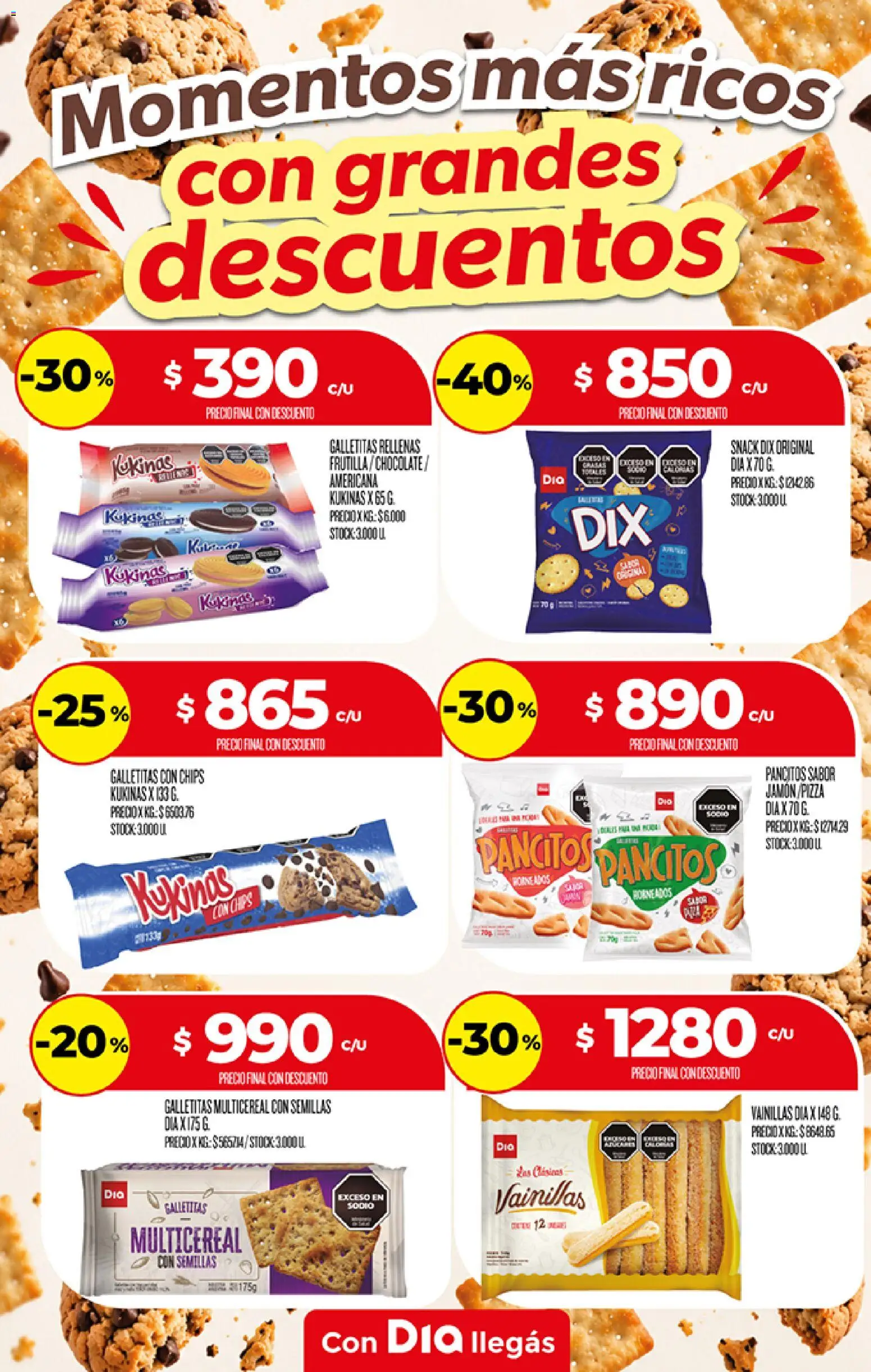 Supermercado DIA - Folleto Galletas │ válido desde el 21/10/2026 | Página: 1