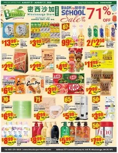 Preview of Btrust Supermarket weekly flyer - Mississauga from shop Btrust Supermarket valid from Aug 21, 2026