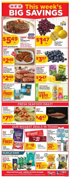 Preview of H-E-B weekly ads valid from 10/21/2026
