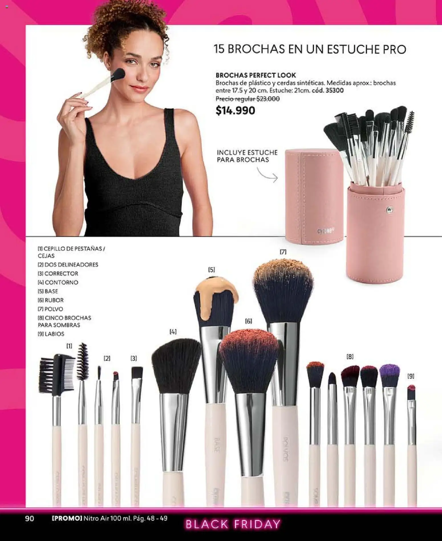 Catálogo CyZone Campaña 16 │ válido desde el 28.09.2026 | Página: 90 | Productos: Contorno, Estuche, Corrector, Base