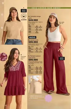 Leonisa catálogo -  Vista previa de la revista de la tienda Leonisa valido desde el 11/09/2026 | Página: 130 | Productos: Algodón, Brillo, Vestido, Vino