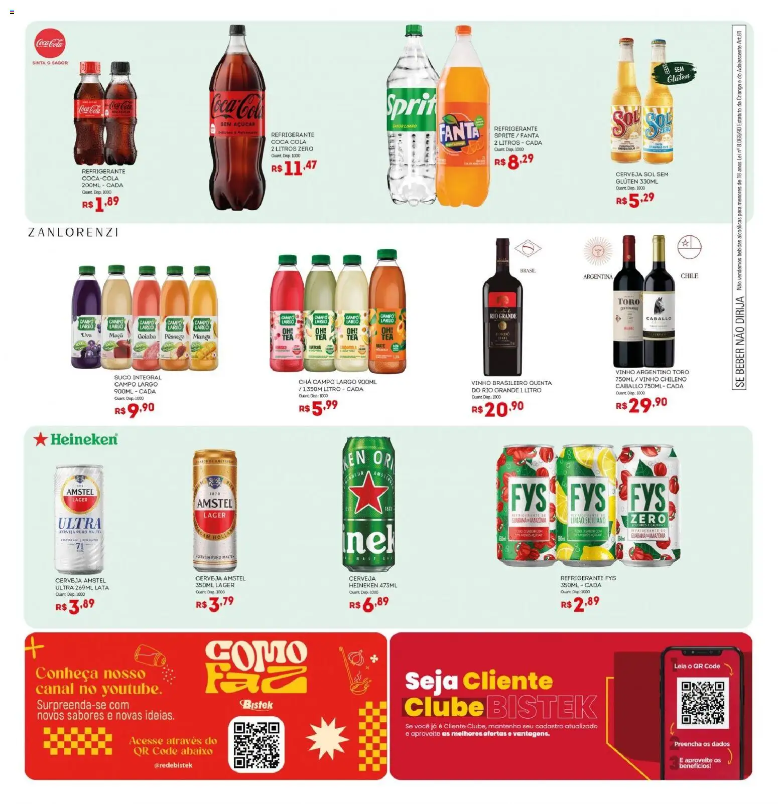 Bistek Supermercados Folheto - válido de 07/10/2026 | Página: 11