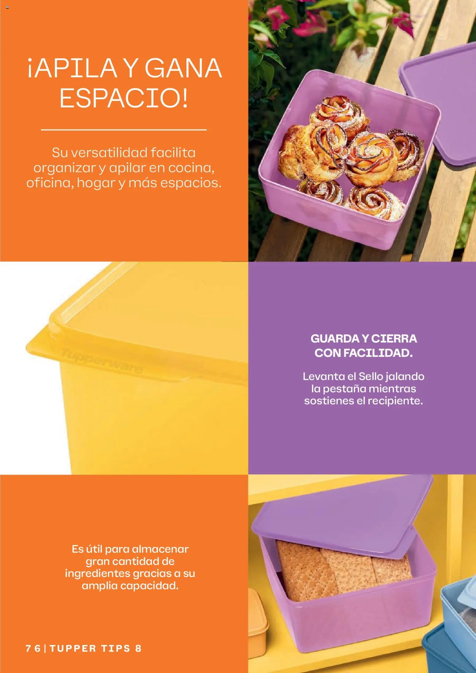 Nuevas ofertas de Tupperware válidas en toda la República Mexicana desde el 13/07/2026. ¡Encuentra las mejores ofertas en Tupperware catálogo! | Página: 76 | Productos: Tupper