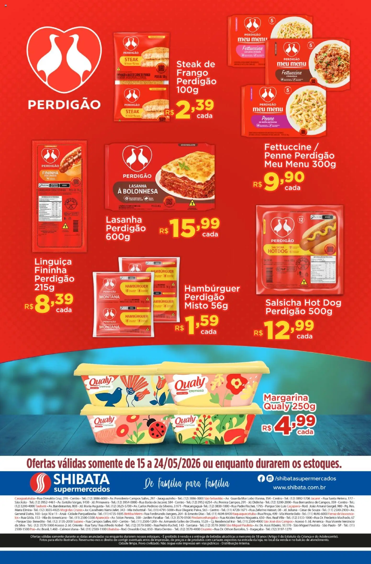 Shibata Folheto - válido de 15.05.2026 | Página: 2 | Produtos: Carne de frango, Carne, Hambúrguer, Frango