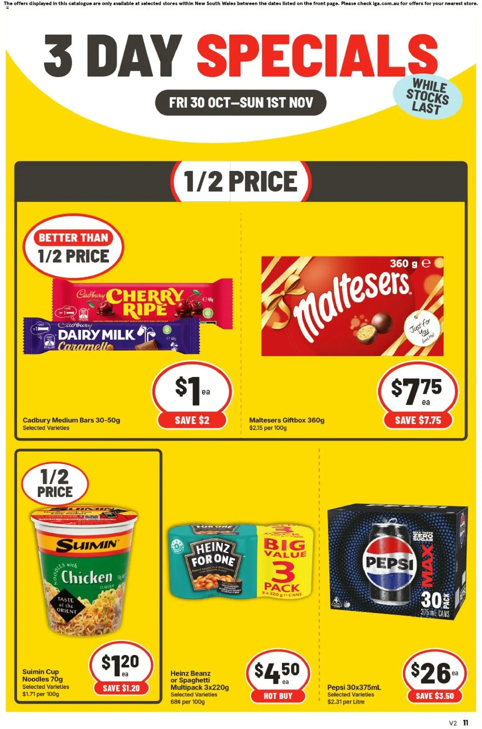 IGA catalogue - valid from 30/10/2026 | Page: 3