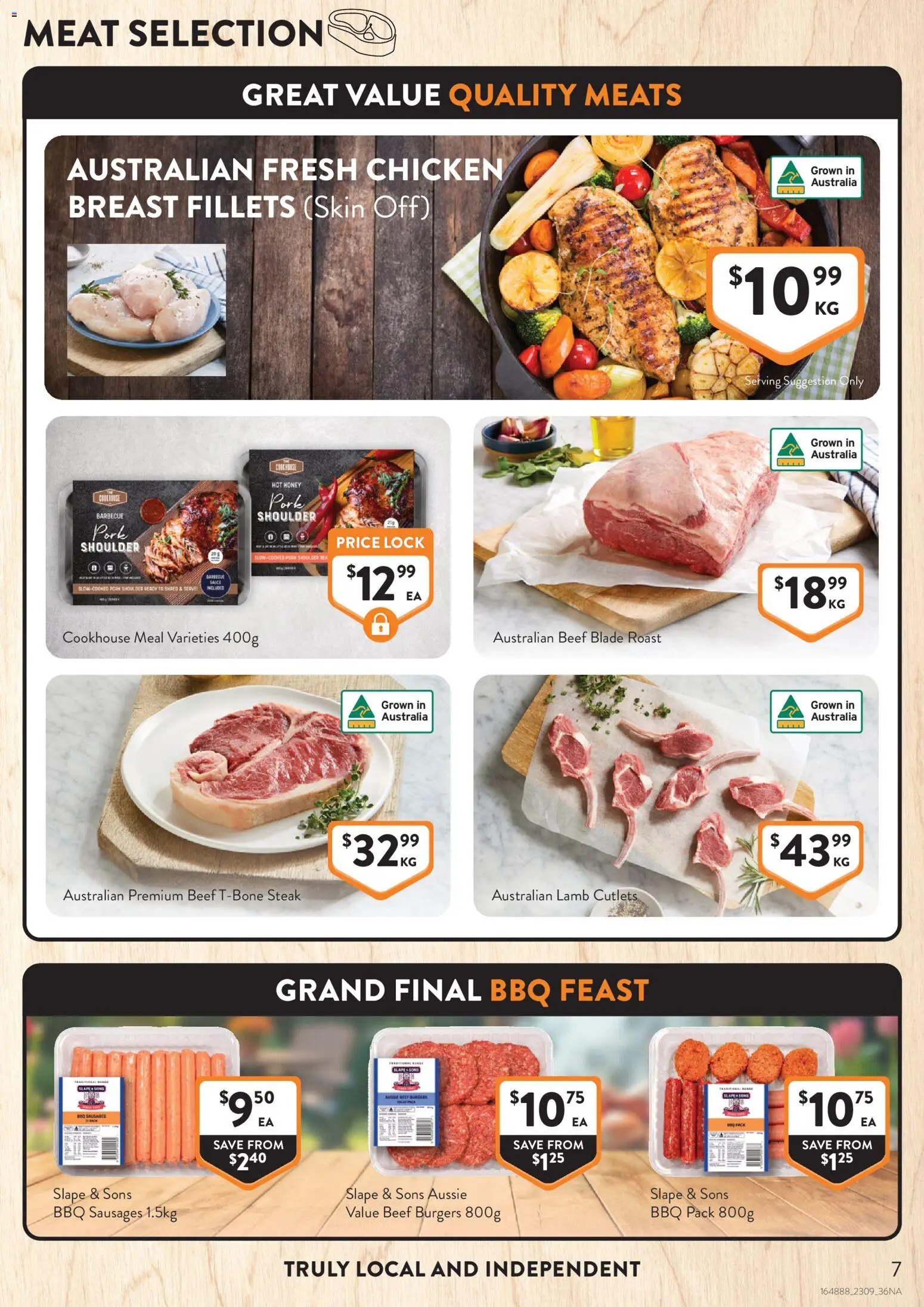 Foodworks catalogue - valid from 23/09/2026 | Page: 7 | Products: Honey, Chicken, Meat, Sauce