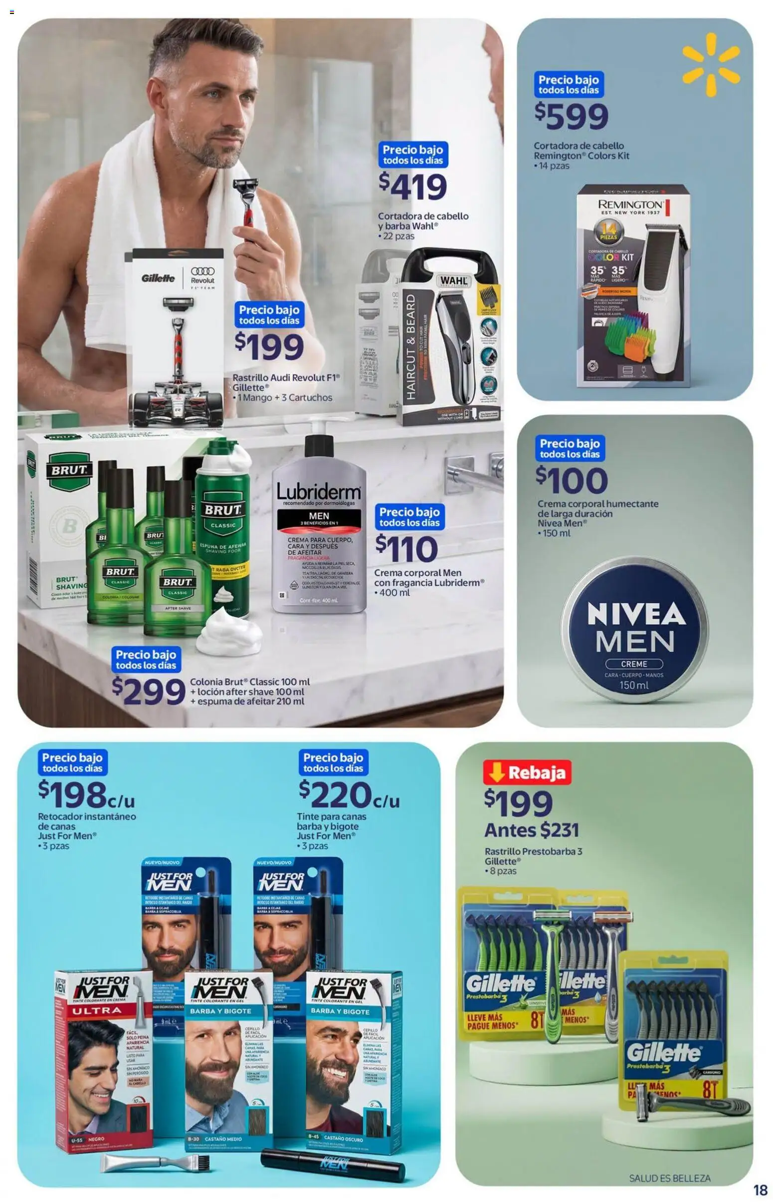 Nuevas ofertas de Walmart válidas en toda la República Mexicana desde el 18/09/2026. ¡Encuentra las mejores ofertas en Walmart folleto Tu rutina K-Beauty a precios bajos.! | Página: 18 | Productos: Mango, Fragancia, Espuma de afeitar, Crema corporal