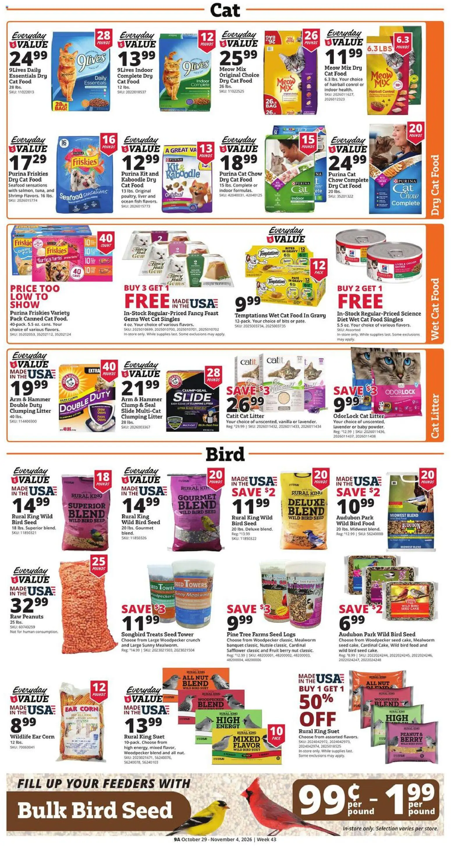 Rural King Weekly Ad - valid from 10/29/2026 | Page: 9