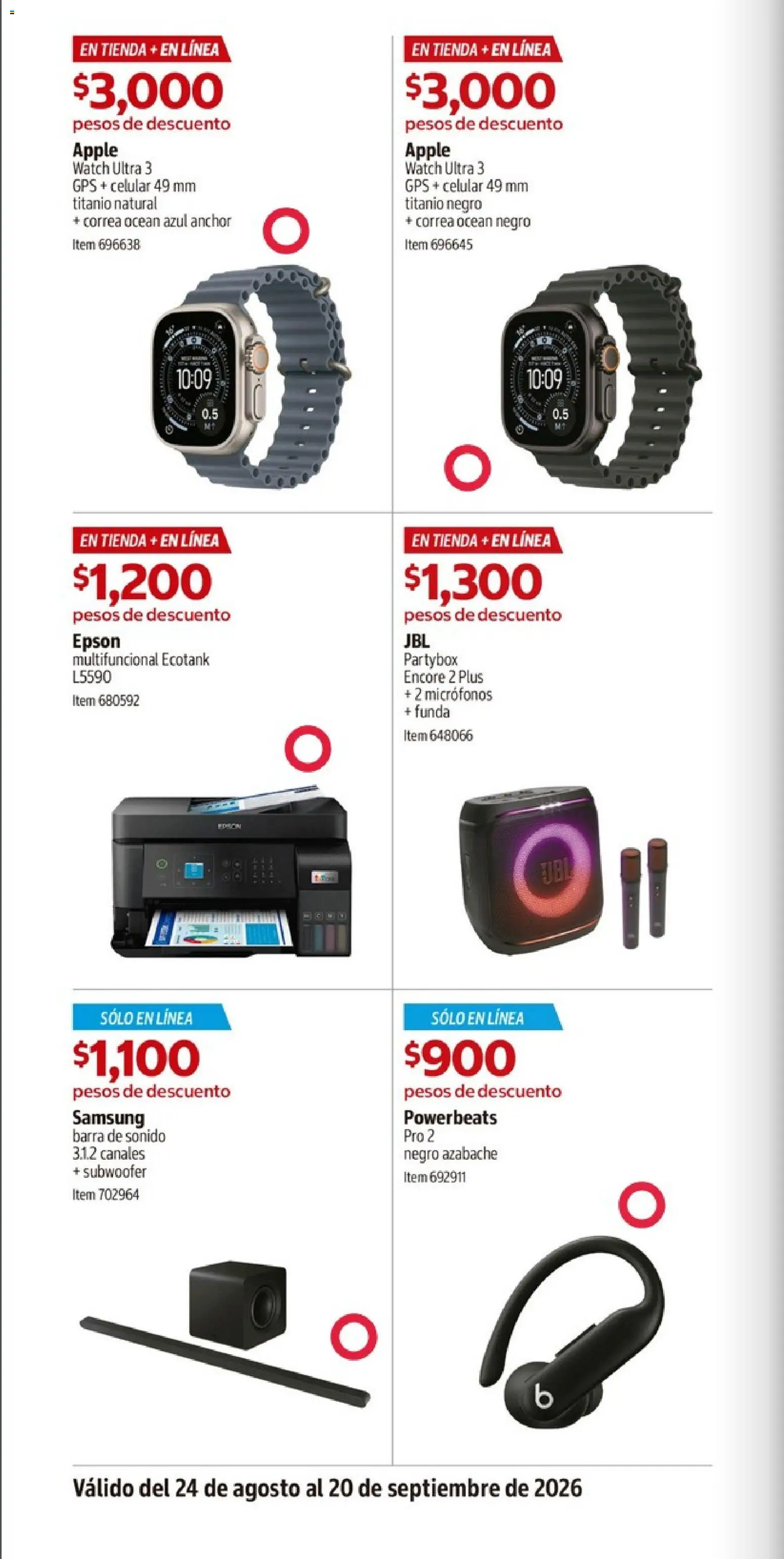 Nuevas ofertas de Costco válidas en toda la República Mexicana desde el 24/08/2026. ¡Encuentra las mejores ofertas en Costco catálogo! | Página: 10