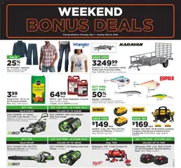 Preview of Mills Fleet Farm weekly ads valid from 07.05.2026
