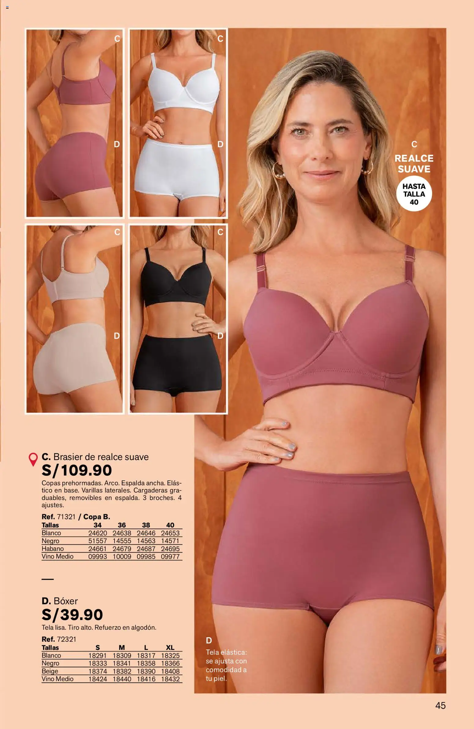 Catálogo Leonisa válido desde 24/08/2026 | Página: 45 | Productos: Vino