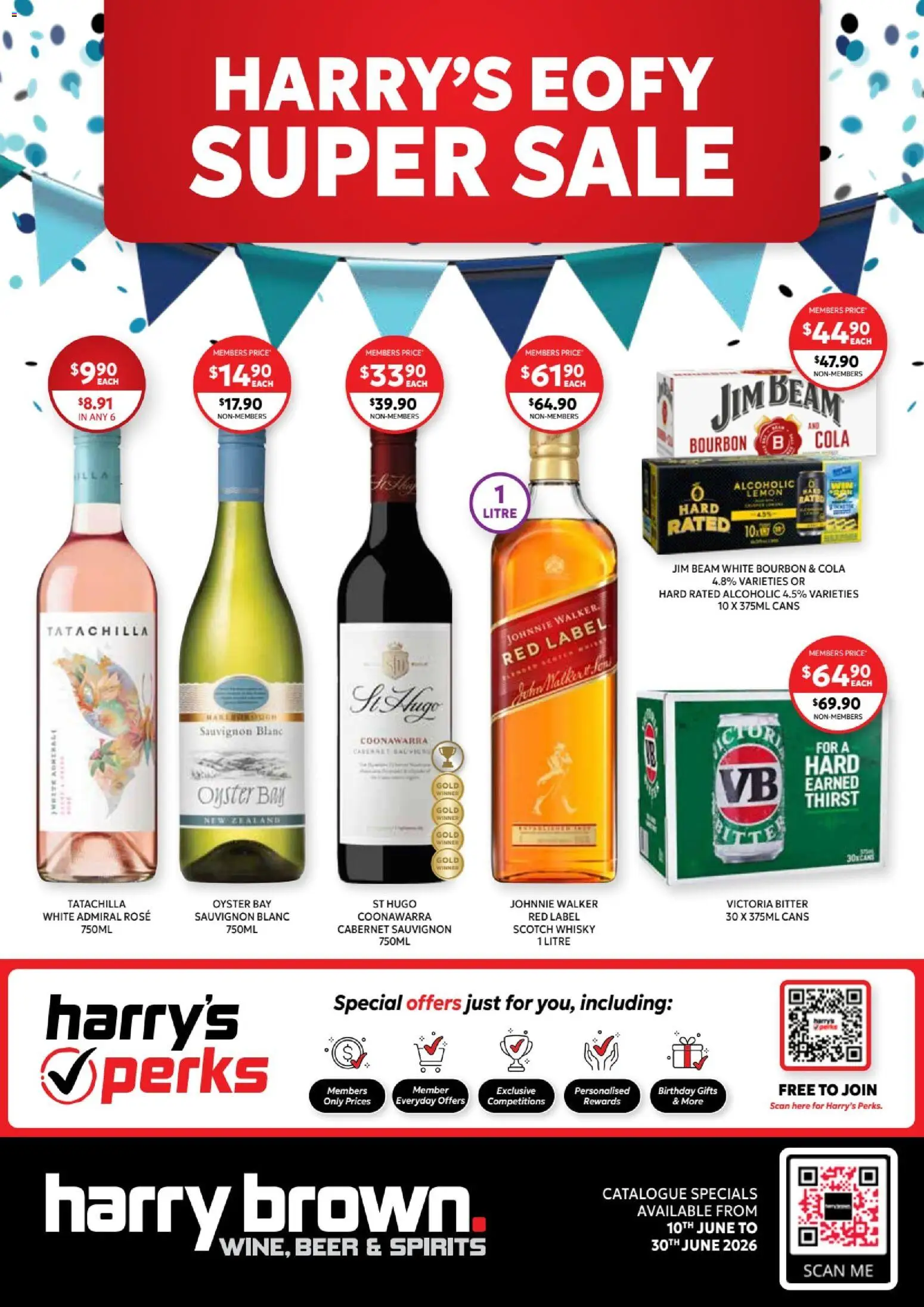 Harry Brown catalogue - valid from 10.06.2026 | Page: 1 | Products: Beer, Bourbon, Scotch