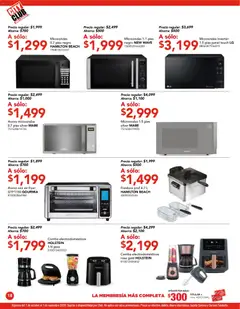 Vista previa de City Club catálogo, nuevo folleto de la tienda, válido en México a partir del 01/10/2026 | Página: 18 | Productos: Horno, Microondas, Freidora
