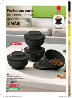 Vista previa de Tupperware catálogo, nuevo folleto de la tienda, válido en México a partir del 18.05.2026 | Página: 22