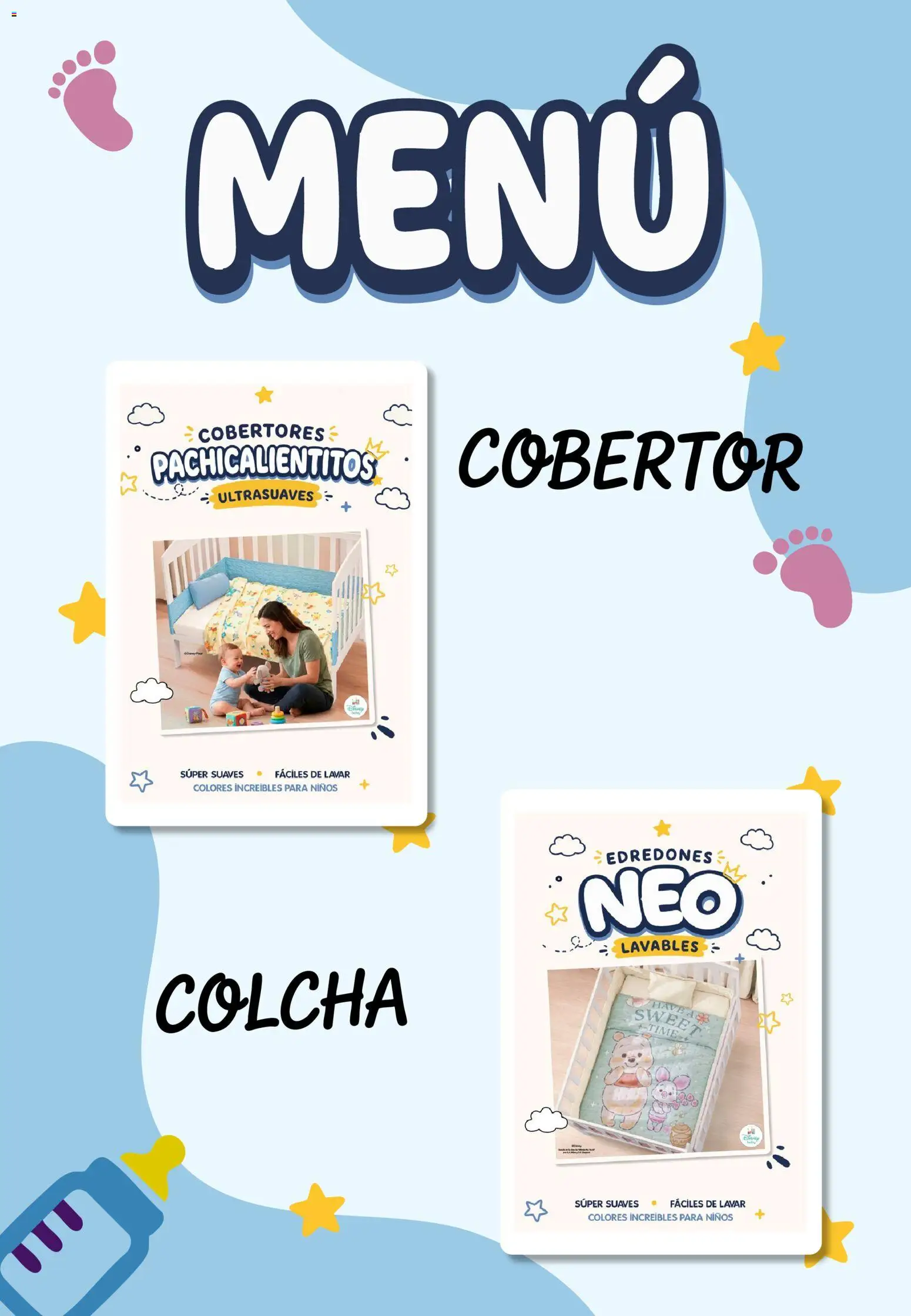 Nuevas ofertas de Colchas Concord válidas en toda la República Mexicana desde el 01/08/2026. ¡Encuentra las mejores ofertas en Colchas Concord catálogo Colección Bebé! | Página: 2 | Productos: Cobertor