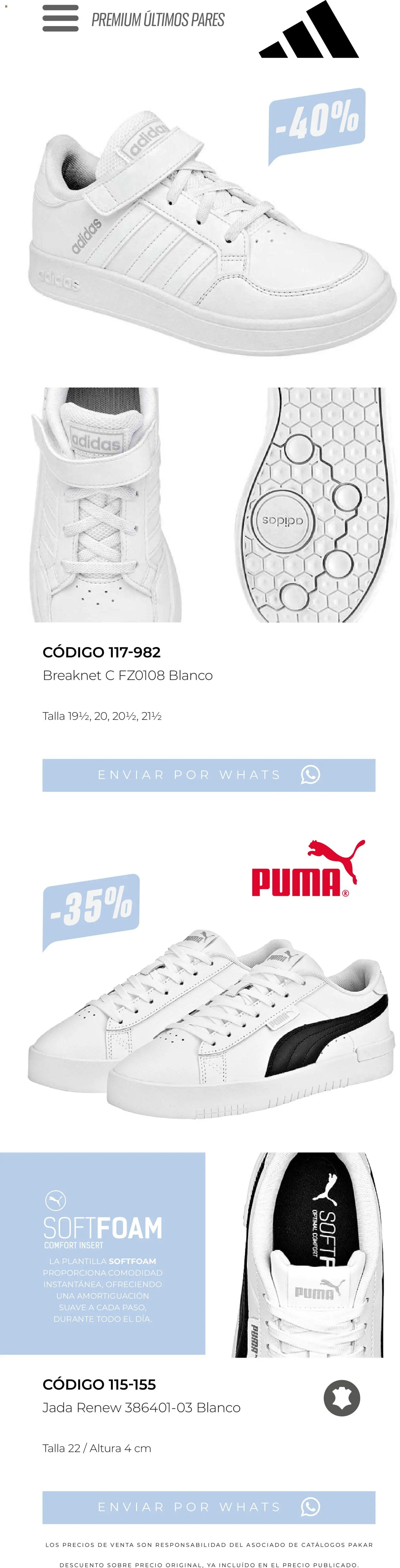 Nuevas ofertas de SC Pakar válidas en toda la República Mexicana desde el 13.03.2026. ¡Encuentra las mejores ofertas en SC Pakar catálogo Últimos pares premium ! | Página: 81