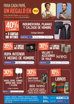 Vista previa Vea - Volante Especial Dia del Padre válido desde el 08.06.2026 | Página: 24 | Productos: Papa, Ropa, Ropa interior, Medias