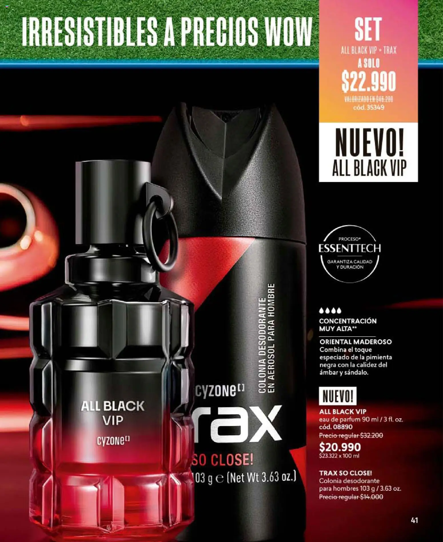 Catálogo CyZone Campaña 10 │ válido desde el 01.06.2026 | Página: 41 | Productos: Pimienta, Desodorante