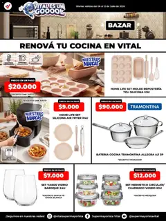 Vista previa Vital - Especial de nonfood válido desde el 06/07/2026 | Página: 3 | Productos: Cocina, Molde, Freidora, Batería