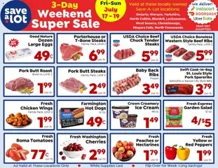 Preview of Save a Lot weekly ads valid from 07/17/2026 | Page: 1