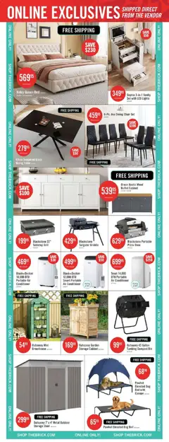 Preview of The Brick weekly flyer / circulaire from shop The Brick valid from 22.05.2026 | Page: 17